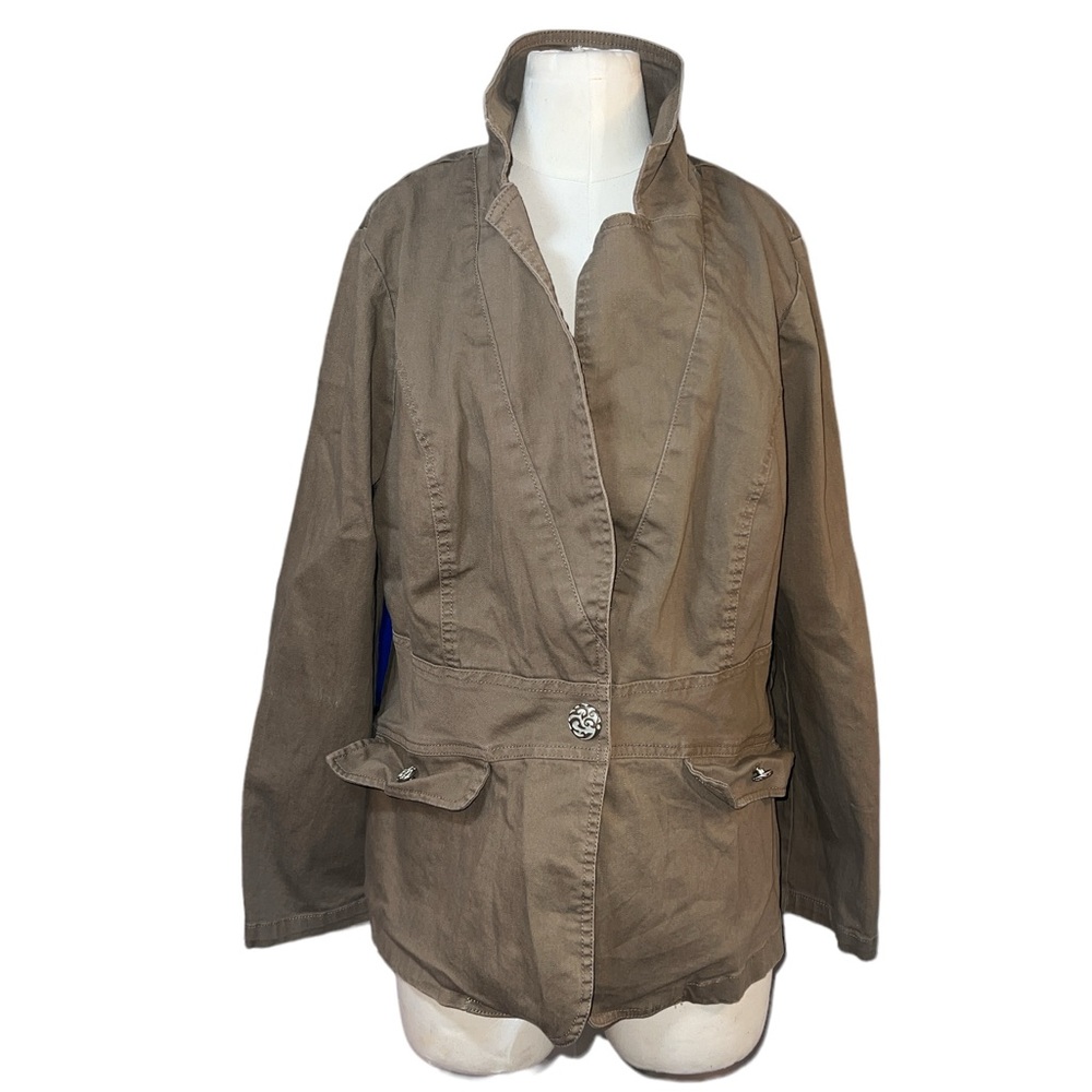 VENEZIA | MID WEIGHT FEONT SNAP CROSS OVER JACKET
